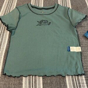 NWT Arizona Women’s Size Small Babydoll Tshirt